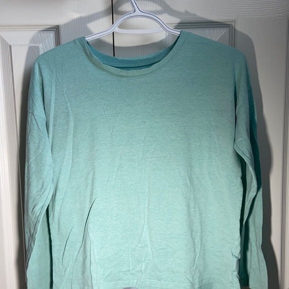 Mint coloured long sleeve shirt from Old Navy - Picture 2 of 2